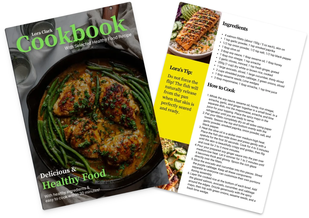 Cook Book Cover Page 1