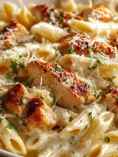 Garlic Parmesan Chicken Pasta