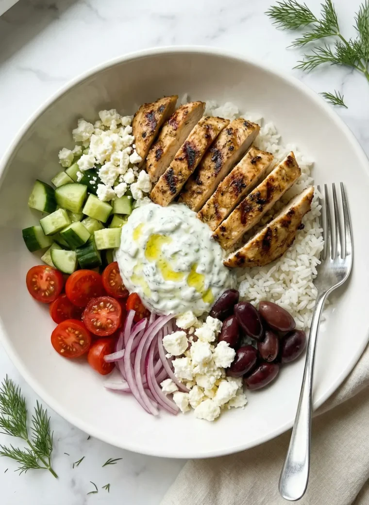 greek chicken bowls hero