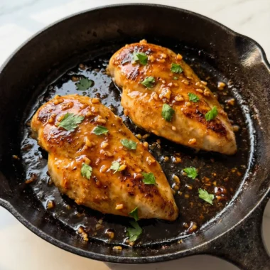 honey garlic chicken pinterest pin