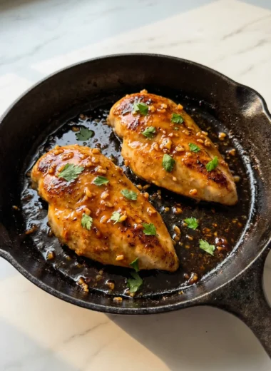 honey garlic chicken pinterest pin