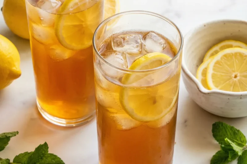 Prebiotic Iced Tea Lemonade