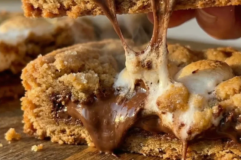 S'mores Cookie Bars