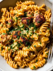 Best Cheesy Cajun Chicken Pasta
