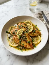 Healthy Chicken Piccata
