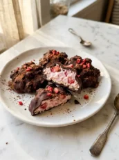 Chocolate Strawberry Yogurt Clusters
