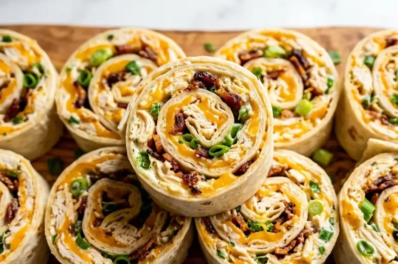 Pinterest pin image for crack chicken pinwheels showing creamy ranch spiral cross-section close-up