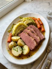 Slow Cooker Corned Beef and Cabbage Recipe for St. Patrick’s Day