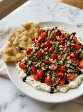 Bruschetta Dip in 10 Minutes: The Perfect Easy Party Appetizer