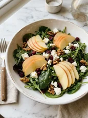 Honeycrisp Apple Feta Salad