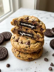 Oreo Cookie in a Cookie (Stuffed Oreo Cookies)