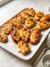3-Ingredient Stuffed Pepper Bites