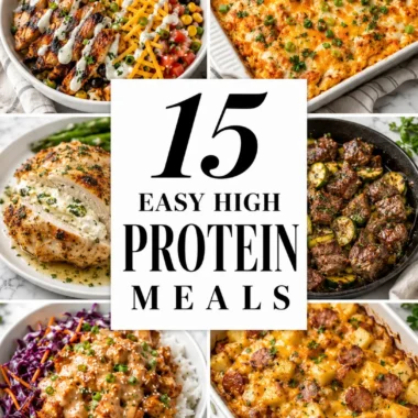 Image of 15 Easy High Protein Meals