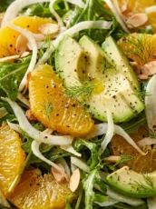 Refreshing Arugula, Fennel, and Tangelo Salad