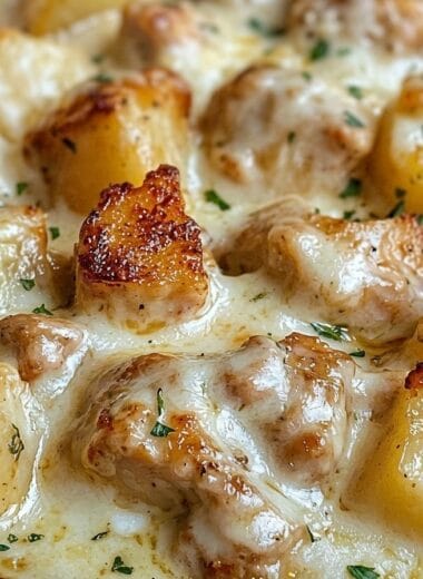 Garlic Parmesan Crockpot Chicken and Potatoes