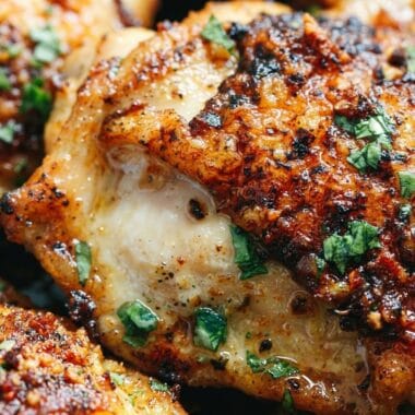 Garlic Butter Chicken Thighs