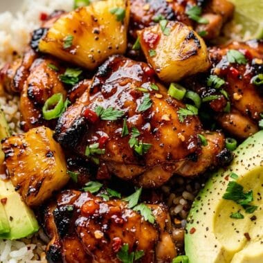 Hawaiian BBQ Chicken in 30 Minutes