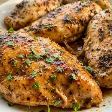 Slow Cooker Chicken Breasts (So Juicy, Even Picky Eaters Love Them)
