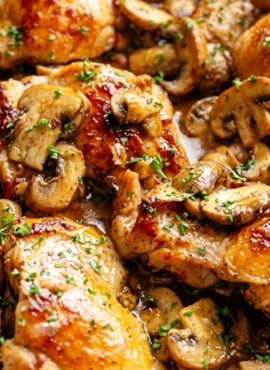 Garlic Mushroom Chicken Thighs in 30 Minutes: The Best Creamy One-Pan Dinner