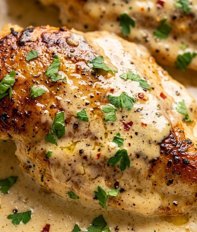 Chicken in White Wine Sauce in 30 Minutes