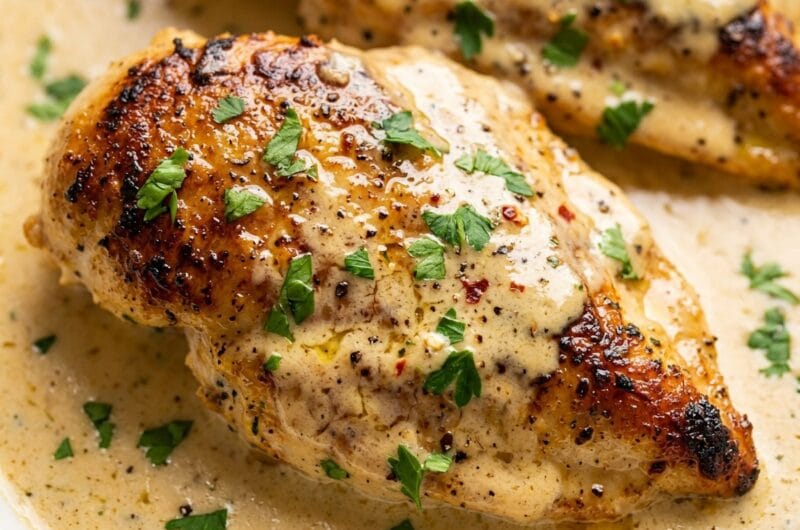 Chicken in White Wine Sauce in 30 Minutes