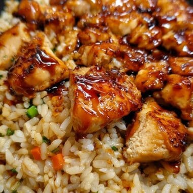 Honey BBQ Chicken and Rice