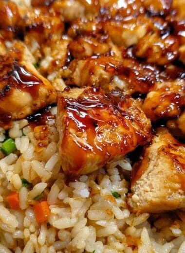 Honey BBQ Chicken and Rice