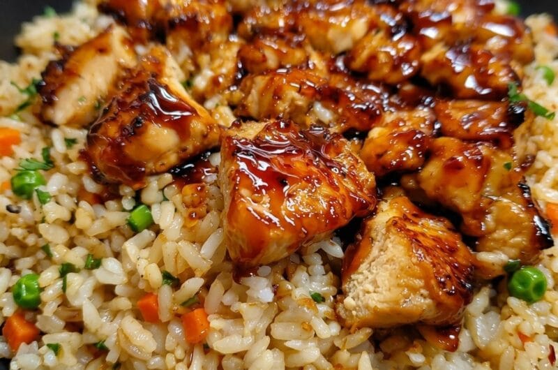 Honey BBQ Chicken and Rice