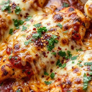 Cheesy Marinara Chicken Bake