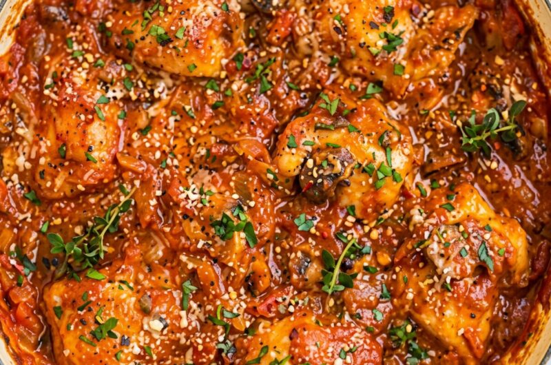 Chicken Cacciatore in 30 Minutes: The Best Easy One-Pot Dinner