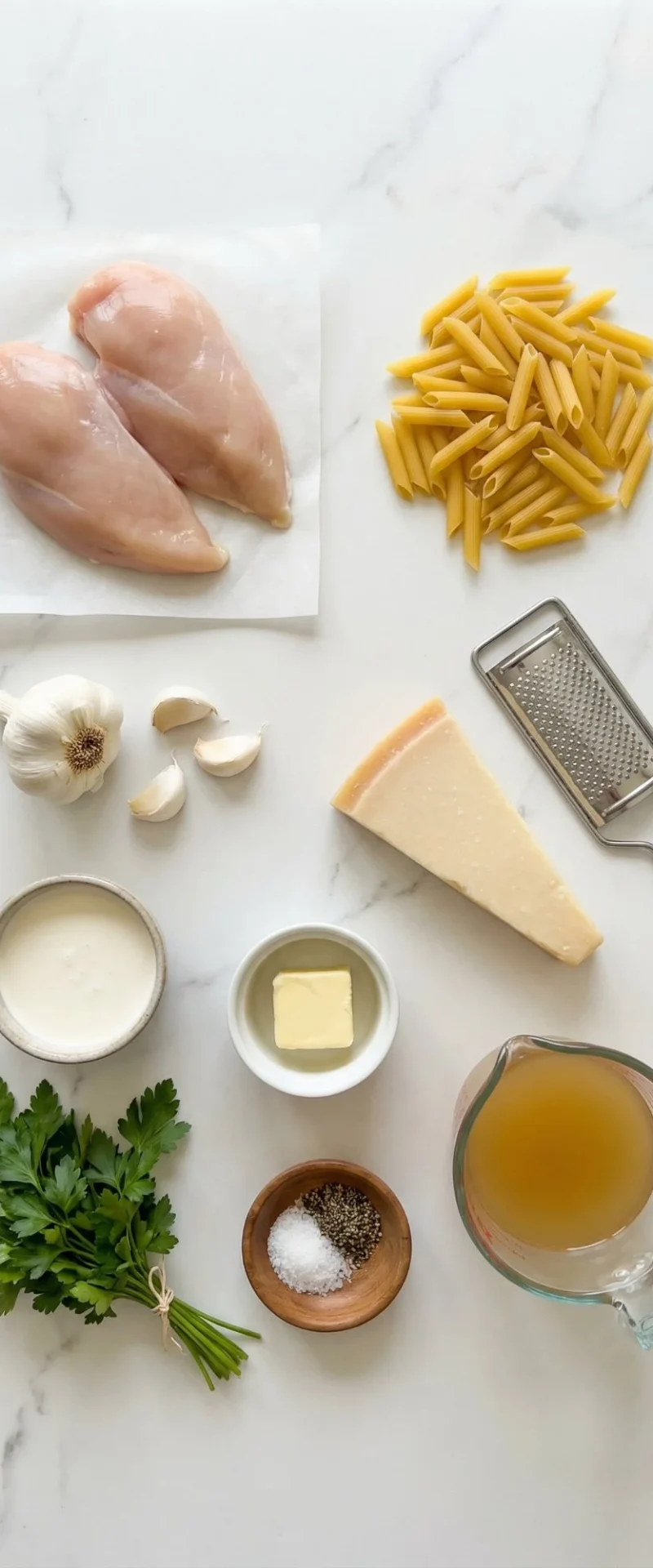 garlic-parmesan-chicken-pasta-ingredients-flatlay.webp