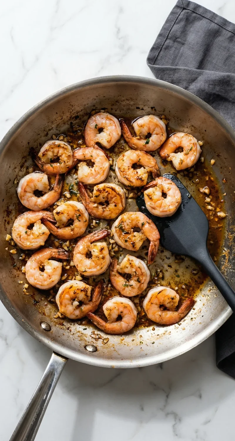 honey-garlic-shrimp-searing-process